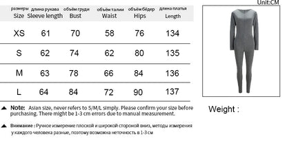 Solid Sports Jumpsuits Women Autumn New Long Sleeve Bodycon Fashion Zippers Sexy Rompers Streetwear Casual Fitness Yoga Overall Badiee Stylez