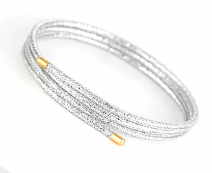 5pcs/Lot Multicolor Magnetic Rope 27cm 51cm 58cm Adjustable Magnet Milan Rope Bracelet  Necklace DIY Jewelry Making Accessories Badiee Stylez