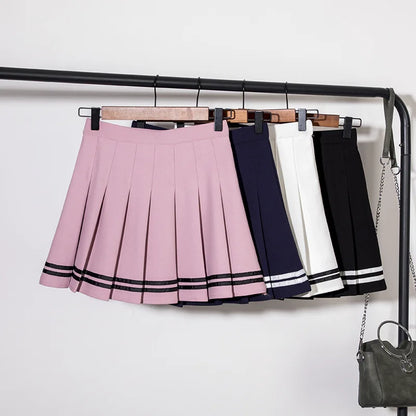Black High Waist Mini Skirts Punk Pleated Vintage Skirt Gothic Streetwear Cross Print Pleated Women Skirts Lolita Harajuku Skirt