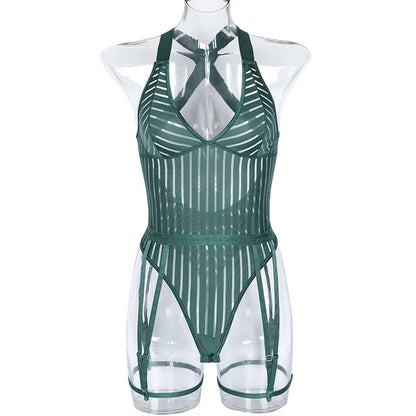 Romantic Bilizna Sexy Below Lingerie for Sex New Women's Underwear Cutting Tight Woman Clothing Vs Lingerieset Dames Thong Whole