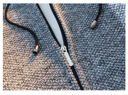 Classic Men's Knitted Sweater Cardigan Hooded Jackets Casual Streetwear Full Zip Cardigans Jackets Coat Badiee Stylez