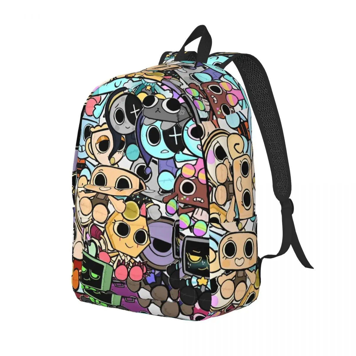 Dandys World Cool Backpack Lightweight High School Hiking Travel Game Logo Daypack for Men Women Laptop Computer Shoulder Bag 10