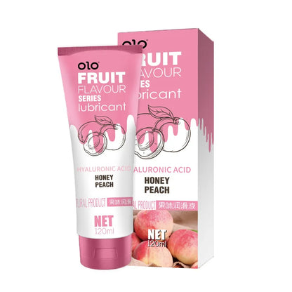Lickable Fruity Flavor Lubricant Oral Sex Hyaluronic Acid Lubricant Sex Lube Water Based Anal Sex for Adults Sexes Accessoires