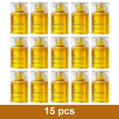 30ml No. 7 Bonding Oil Original Hair Care Repair Damaged Essential Oil Conditioners Increase Shine Softness Color Vibrancy Frizz 15pcs NO7