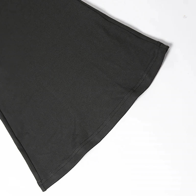 Sexy Women's Jumpsuits Autumn Black Backless Long Sleeve Bodycon Rompers Fashion Streetwear Flare Pants Casual Slim Jumpsuits Badiee Stylez