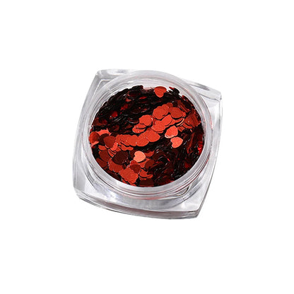 Holographic Laser Star Love Sequins Nail Glitter Gold Silver Sequin Mix Size Paillette DIY Design Nail Art Decorations Tool