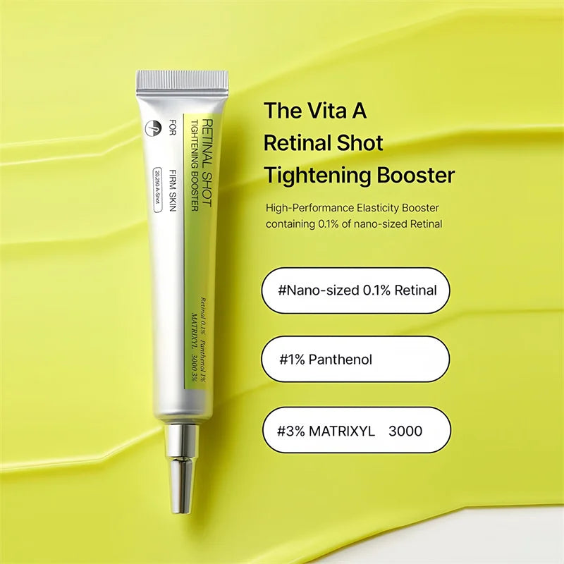 Retinol Shot Tightening Booster For Firm Skin Face Serum Eye Cream Moisturizing Anti Aging Wrinkles Dark Circles Puffiness Care