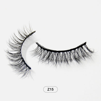 Dropshiping Makeup Mink Lashes Fluffy Soft Full Fake Eyelashes Natural False Eyelashes Wispy Lash Extension Z15 CHINA