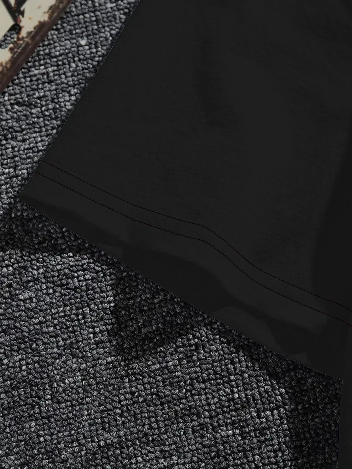 Plus - Size Mysterious Moon Phase Graphic Tee, Black Short - Sleeve