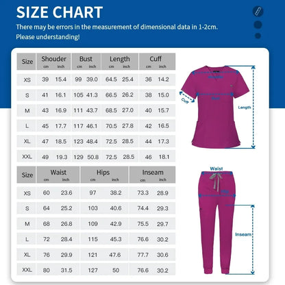 HZMNOI Short Sleeve Nurse Dress Uniform Stylish Female Womens Tie Up Medical Scrubs Nurse Uniform Medical Spa Women Uniforms Badiee Stylez