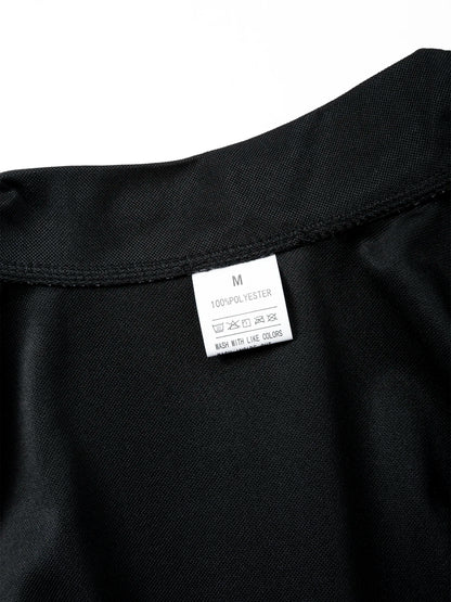 Men's Trendy Polo Shirt - Breathable Solid Color Casual Tee for Effortless Summer Style