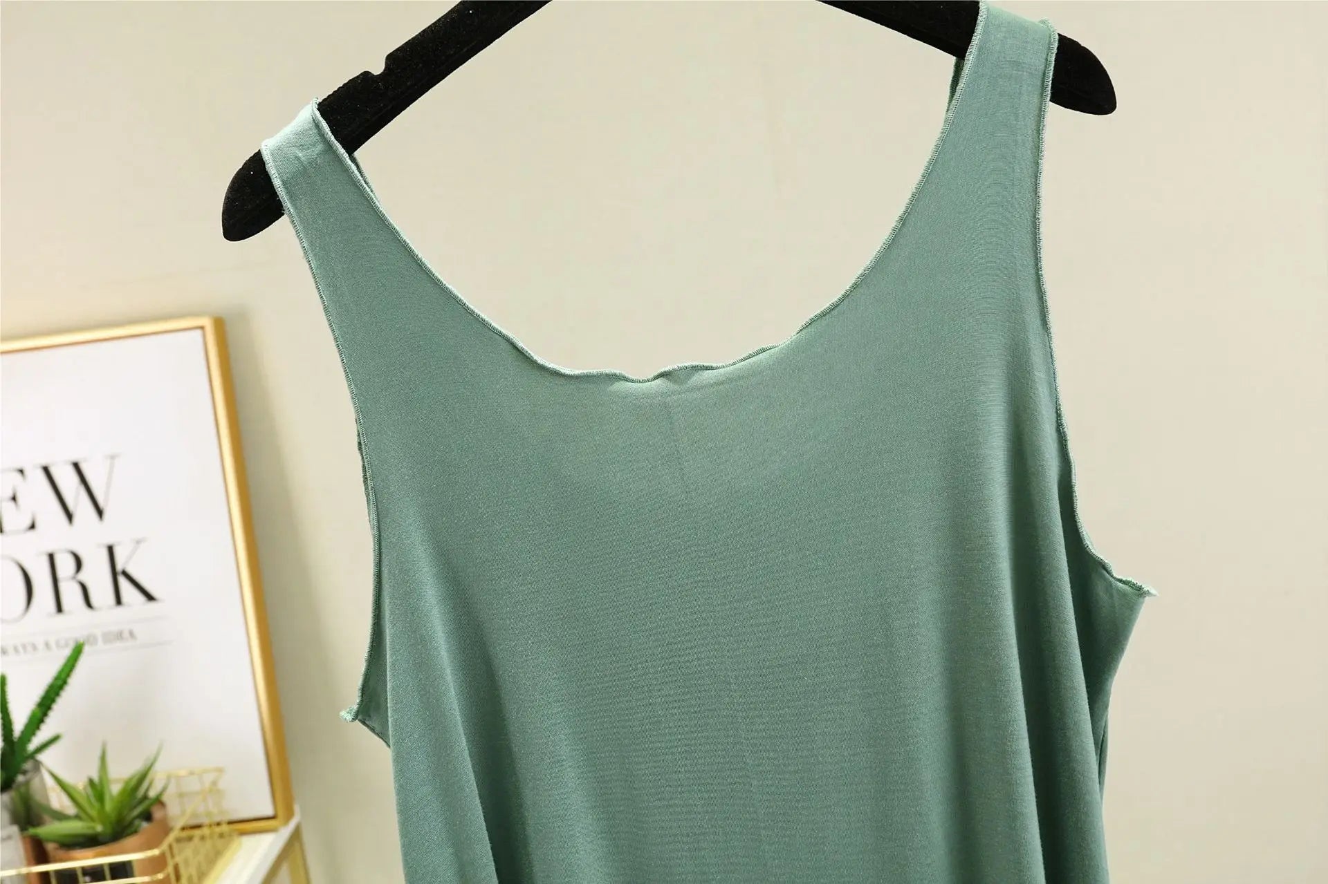 Casual Pyjama Pour Femme Summer Modal Tank Top Shorts Two-Piece Set Round Neck Sleeveless Home Wear Clothes Women Pajamas Suit