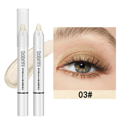 Eye Makeup Highlighter Pencil, Undereye Brightener Pencil, Dual-End Eye Shadow Stick, Smudge-Proof Eye Makeup 202311-03