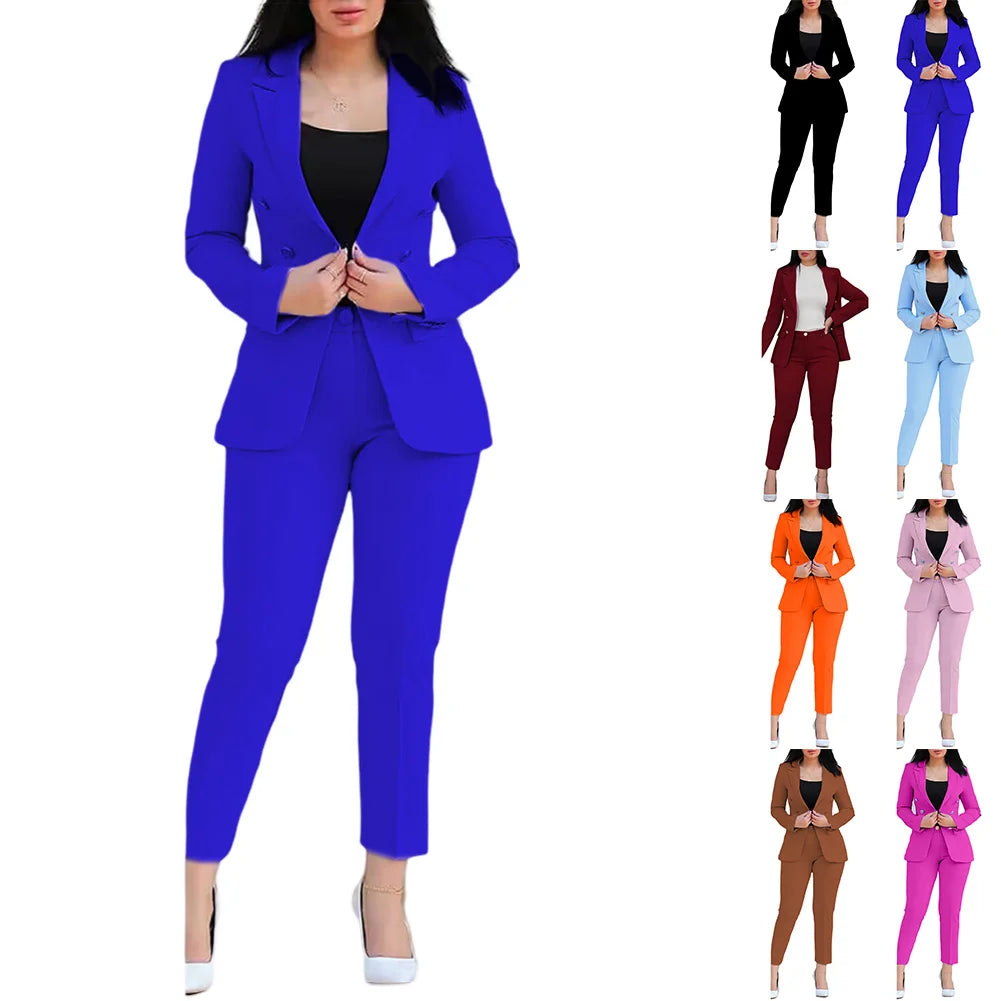 Fashionable Business Look Business Wear Casual Trousers M Orange All Seasons Casual Style Long Sleeve Style New Condition