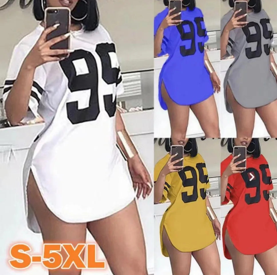 Woman's Tshirts Superior Quality spring/summer Letters Loose O Neck Short Sleeve Fashion Ladies Tops Dropshipping SJYL900
