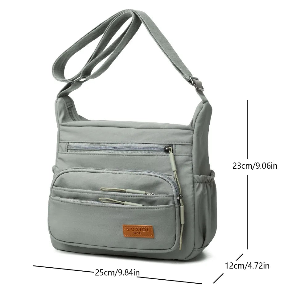 Multiple pockets Nylon Purses And Handbags Women Shoulder Bag Luxury Handbags Women Bags Designer Crossbody Bags for Women 2025