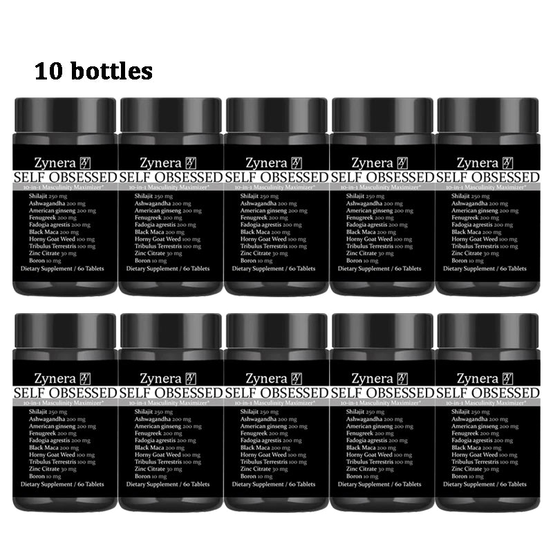 Shilajit Pure Himalayan Organic,Male Enhancing Supplement Stamina & Fast Acting Performancefor Energy, Strength & Immunity 10 bottles