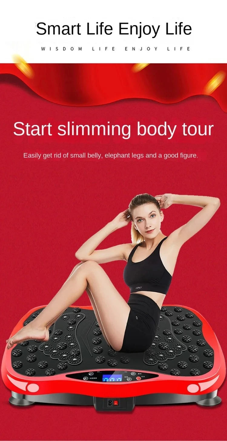LazyTone Vibration Plate, Zero-Exercise Slimming, Target Stubborn Fat, Define Core, Advanced Weight-Management Tool