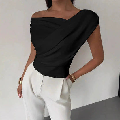 Fashion Tops Tee Woman Solid Sleeveless Shirts Ladies Camisas Mujer Summer Casual Sexy Blouse Shirt Women Clothing Blusas black