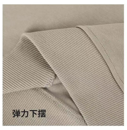 DIY Customized Logo Sweater Men's Loose Size Hoodie Spring/Autumn Cotton Sportswear High Quality Top Men's Hip Hop Zipper Hoodie