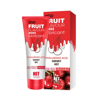 Lickable Fruity Flavor Lubricant Oral Sex Hyaluronic Acid Lubricant Sex Lube Water Based Anal Sex for Adults Sexes Accessoires