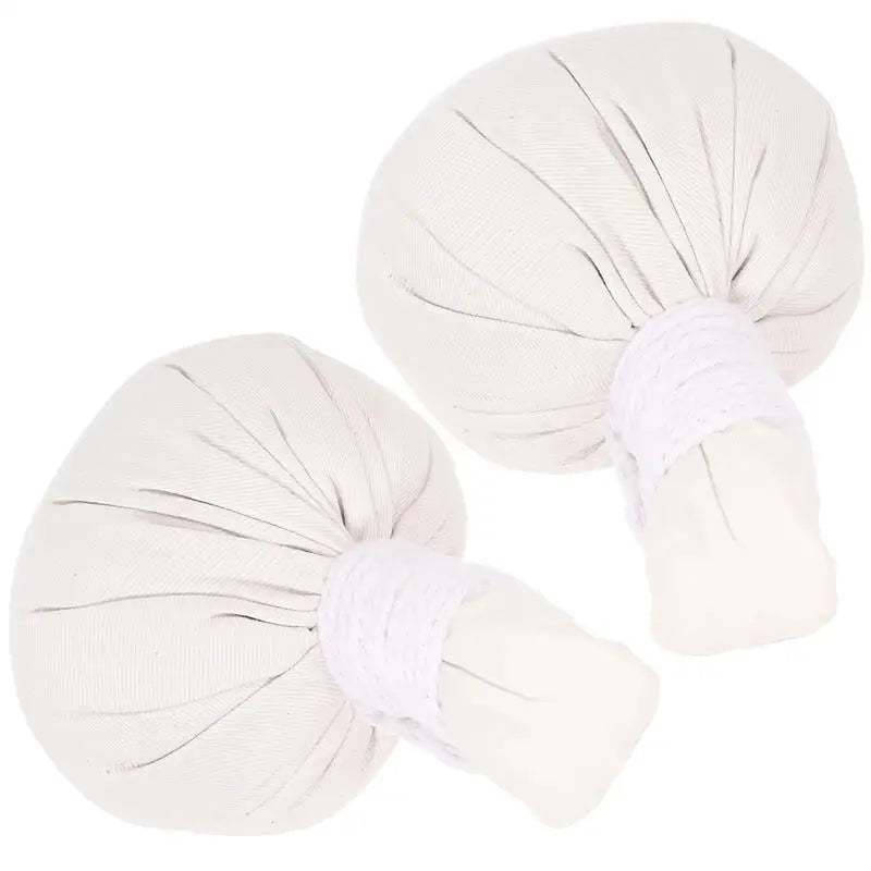 2pcs Chinese Herbal Pouches Spa Massage Pouches Herbal Massage Balls Warming Bags Thai Massage Balls Bath Compress Balls Default Title