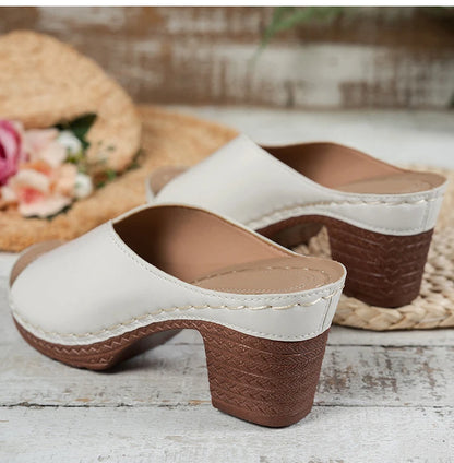 Women's Sandals Summer 2025 Heels Sandalias Mujer Peep Toe Woman ShoesCSummer Footwear Women Heeled Slippers Luxury Heeled Shoes