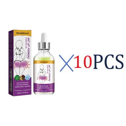 WEST&MONTH Hip Up Firming Essential Oil Dilute Melanin Accelerate Fat Synthesis Making It Full Of Vitality Roundness Elasticity