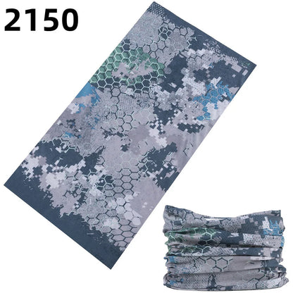 2101Unisex Climbing Hiking Scarf Sport Headwear Bandanas Motorcycle Turban Hand Band Magic Scarves Outdoor Cycling Headband Mask 2150