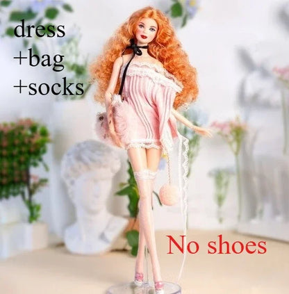 LX1006 Beautiful dress clothes gifts for your 1/6 babi Xianxian xinyi fr fr2 mizi Mengfan dolls KD36 clothes only 1 No doll included