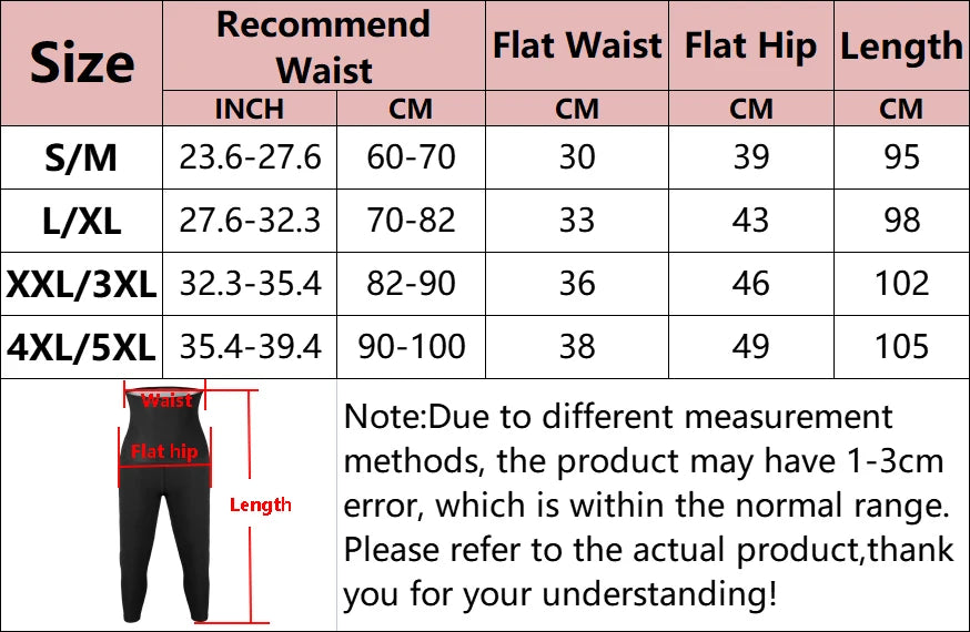 Women Hot Thermo Sauna Sweat Pants Body Shapers High Waist Shaping Pants Thigh Shapewear Fat Burning Fitness Gym Sport Leggings