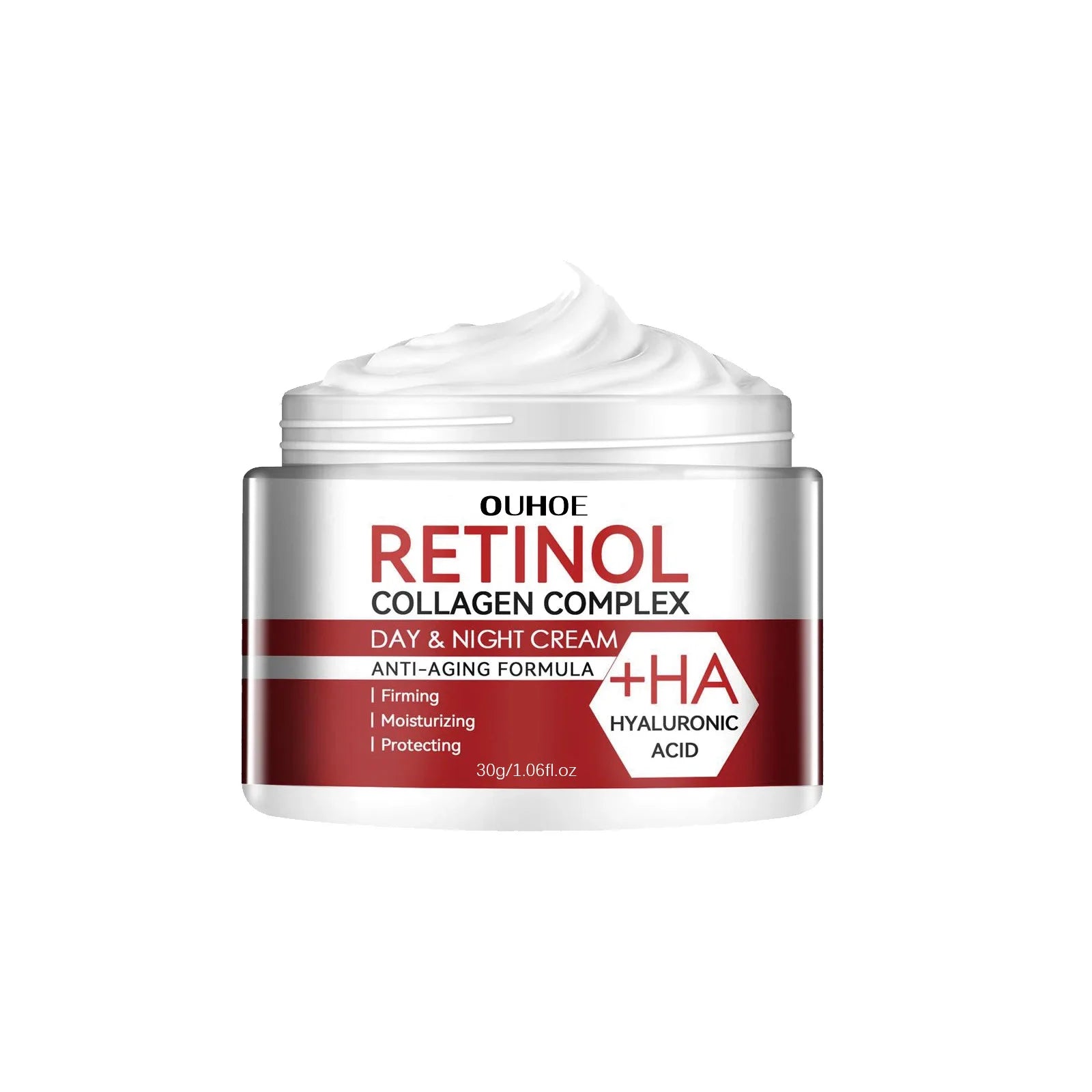 Retinol Wrinkle Removing Cream Anti Aging Firming Lifting Fade Fine Lines Moisturizing Brightening Skin Care Korean Cosmetics 30g