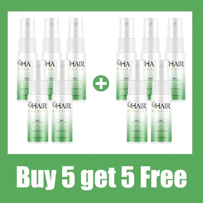 2 Minutes Fast Hair Removal Spray Painless Hair Growth Inhibitor Arm Armpit Leg Permanent Depilatory for Men Women Repair Care Buy 5 Get 5 free