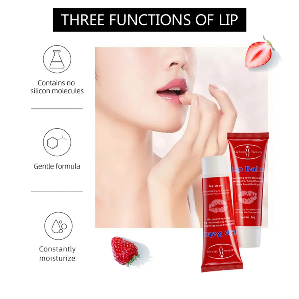 Lip Balm Long-Lasting Moisturizing Nutritious lip Smooth Tender Anti Dry Cracking Repair Lip Fruit essence Lip care Products