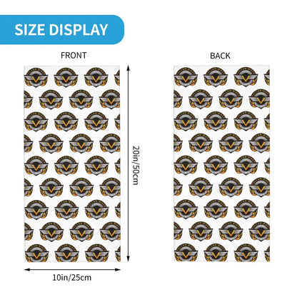 Vulcan Motorcycle Modren Bandana Neck Cover Printed Wrap Scarf Multi-use Headwear Outdoor Sports Unisex Adult Washable