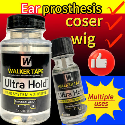 Ultra Hold Waterproof Walker Tape Lace Adhesive for Cosplay Wigs False Ears Beards - Seamless Durable Fast Gentle Application