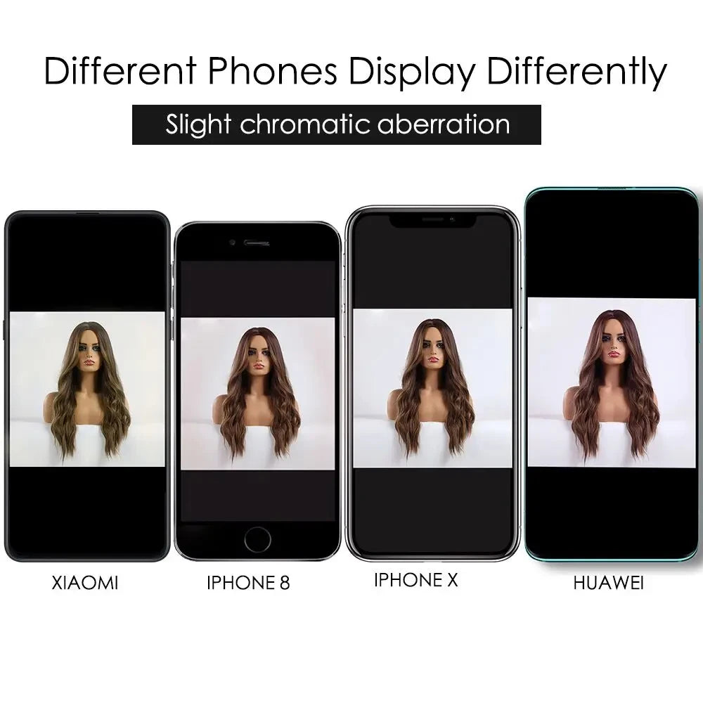 Pink Long Straight Synthetic Wig Air Fringe White Woman Daily Cosplay Party Heat Resistant Full Headgear For Halloween