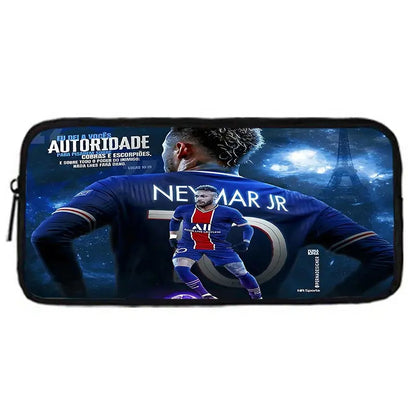 Game Football Child School Backpack with Lunch Bags ,Pencil Bags ,N-NeymarS School Bags for Boys Girls Best Gift BD-213HJJ06A6
