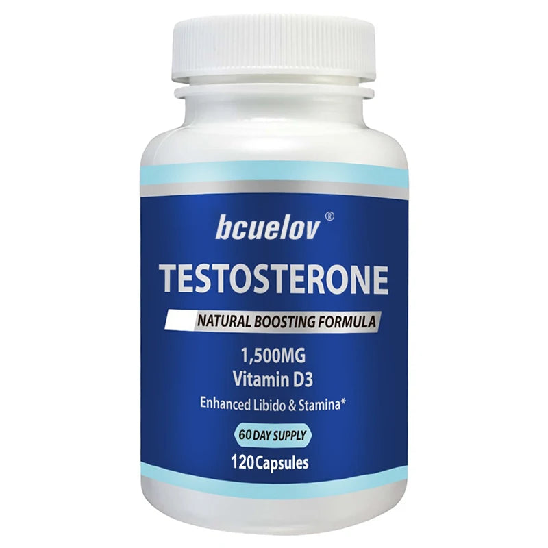 Vitamin D - Natural Endurance Supplement for Men, Muscle, Motivation and Strength, Anti-Fatigue 120count United States