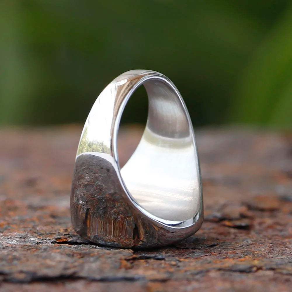 2024 New Fashion 316L Stainless Steel 3D dragon Head Ring High Polished Men's Animal Jewelry for men gift