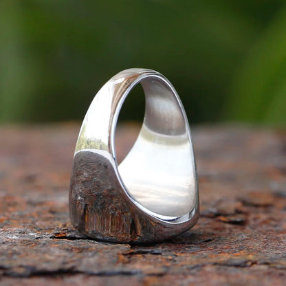 2024 New Fashion 316L Stainless Steel 3D dragon Head Ring High Polished Men's Animal Jewelry for men gift