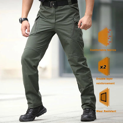 City Tactical Cargo Pants Classic Outdoor Hiking Trekking Army Tactical Joggers Pant Camouflage Military Multi Pocket Trousers - Badiee Stylez