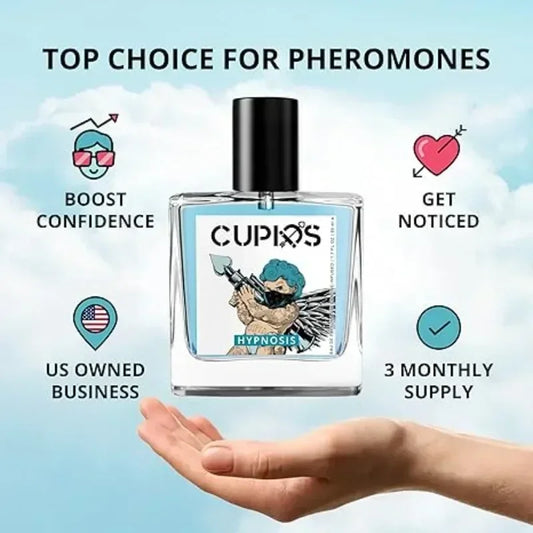 50ml Original Cupid Men's Pheromone Cologne Lasting Mature Hypnotic Rich Fragrance High Quality Hombre Perfume Body Spray - Badiee Stylez