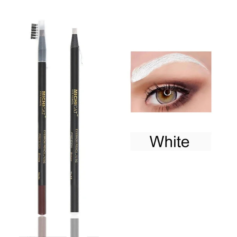 Eyebrow Pencil Waterproof Microblading Eyebrow Pen Tint Tattoo Eyebrows Makeup Cosmetics Natural Long Lasting Eye Brow Pencil