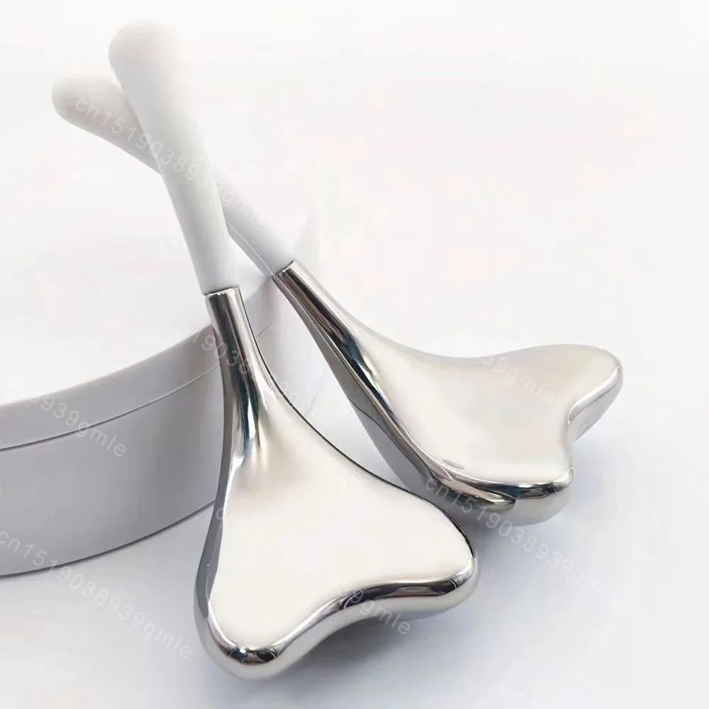 Ice Globes Facial Skin Care Tool Massager Facial Eyes Stainless Steel Beauty Cryo Sticks Cooling Spa Globes Beauty Face Spa Ball