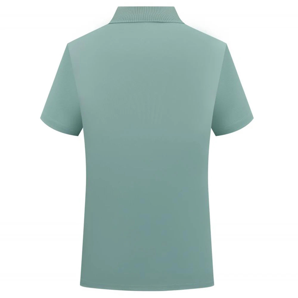 Sublimation Blank Polo Shirts Men Summer Short Sleeve Collar T Shirt Wholesale Casual Polo Tshirt For Men Camisas Para Hombres