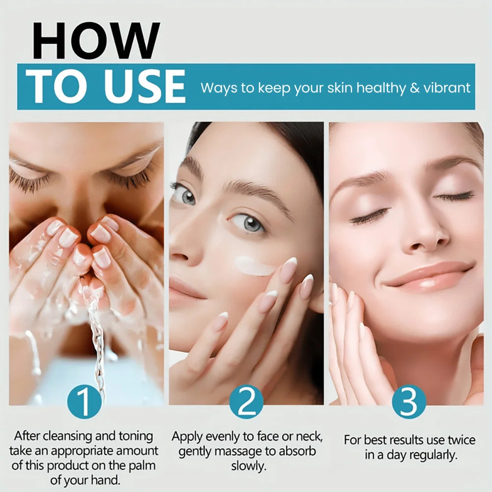 Retinol Collagen Facial Care Moisturizing Cream Deeply Nourishes Suitable for Dry and Rough Skin Aging Face Cream Moisturizing