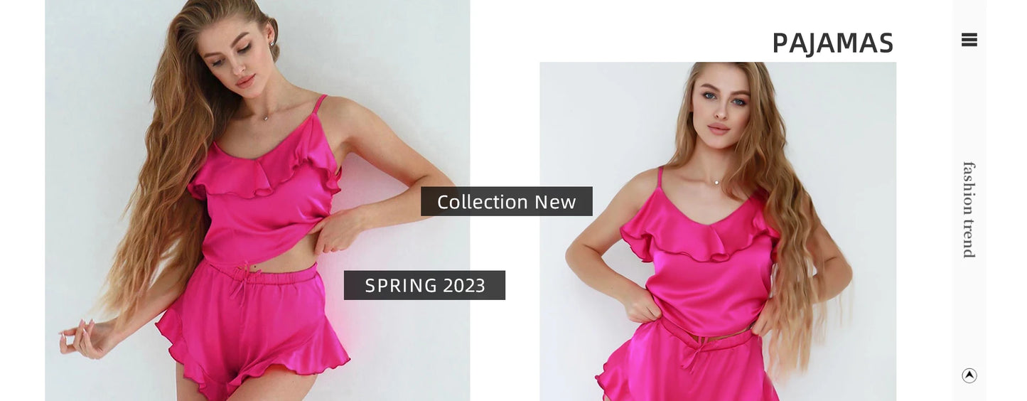 Marthaqiqi Loose Cotton Women'S Pajamas Sets Sexy V-Neck Sleepwear Tank Tops Nightwear Casual Shorts Femme Summer Pyjamas Suits