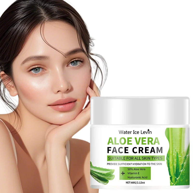 Aloe Vera & Vitamin E Moisturizer - a Soothing Moisturizer for Dry, Sensitive Skin | Leaves Face and Body Soft and Supple