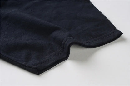 Plus Size Casual T-shirt Women's Plus Moon Print Short Sleeve Round Neck Slight Stretch T-shirt